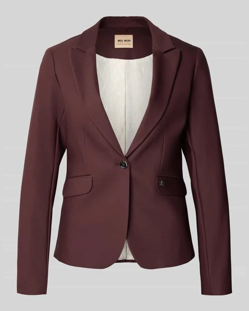 Mos Mosh Blazer mit Pattentaschen Modell 'Blake Bordeaux