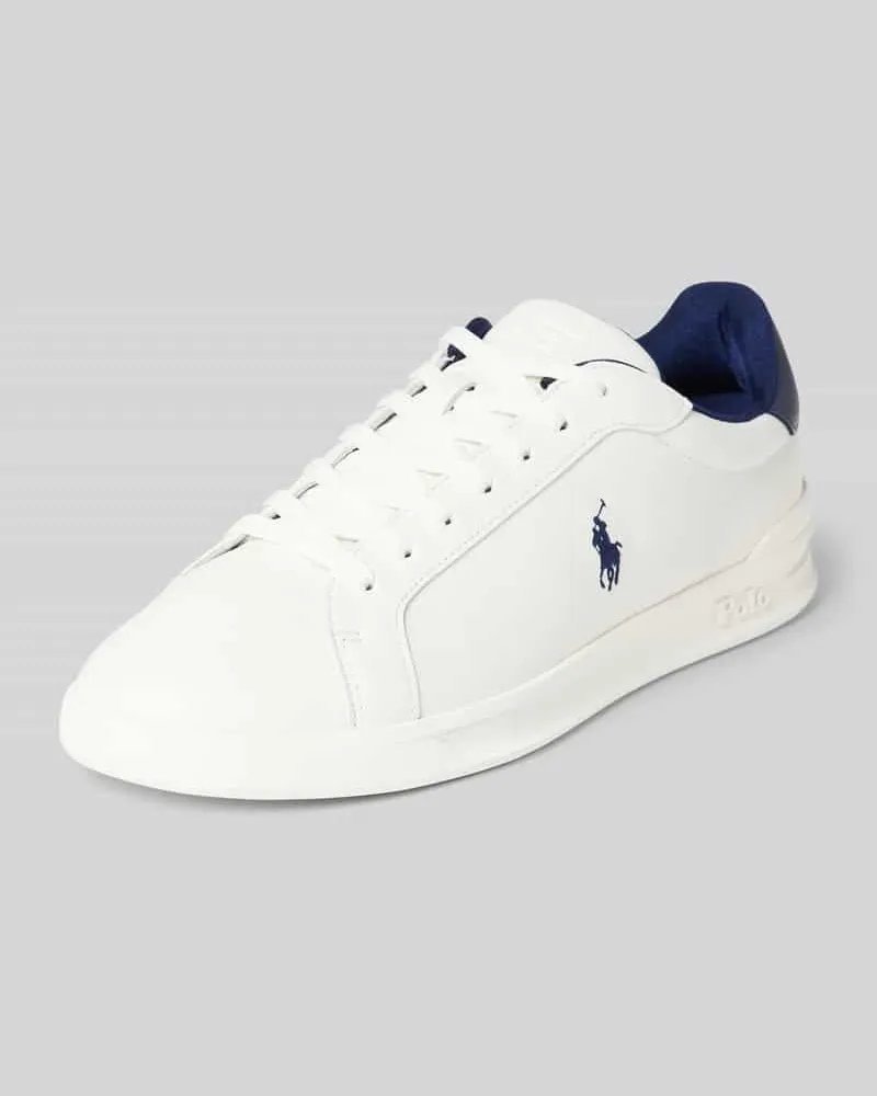 Ralph Lauren Sneaker mit Schnürverschluss Weiss