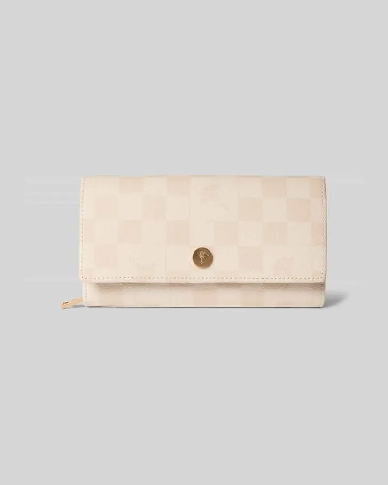 JOOP! Portemonnaie mit Label-Applikation Modell 'europa Sand