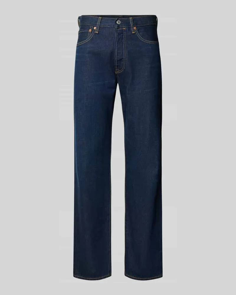 Levi's Wide Fit Jeans mit 5-Pocket-Design Dunkelblau