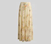 Maxi-Rock aus Chiffon Modell 'PAULINDA MAX