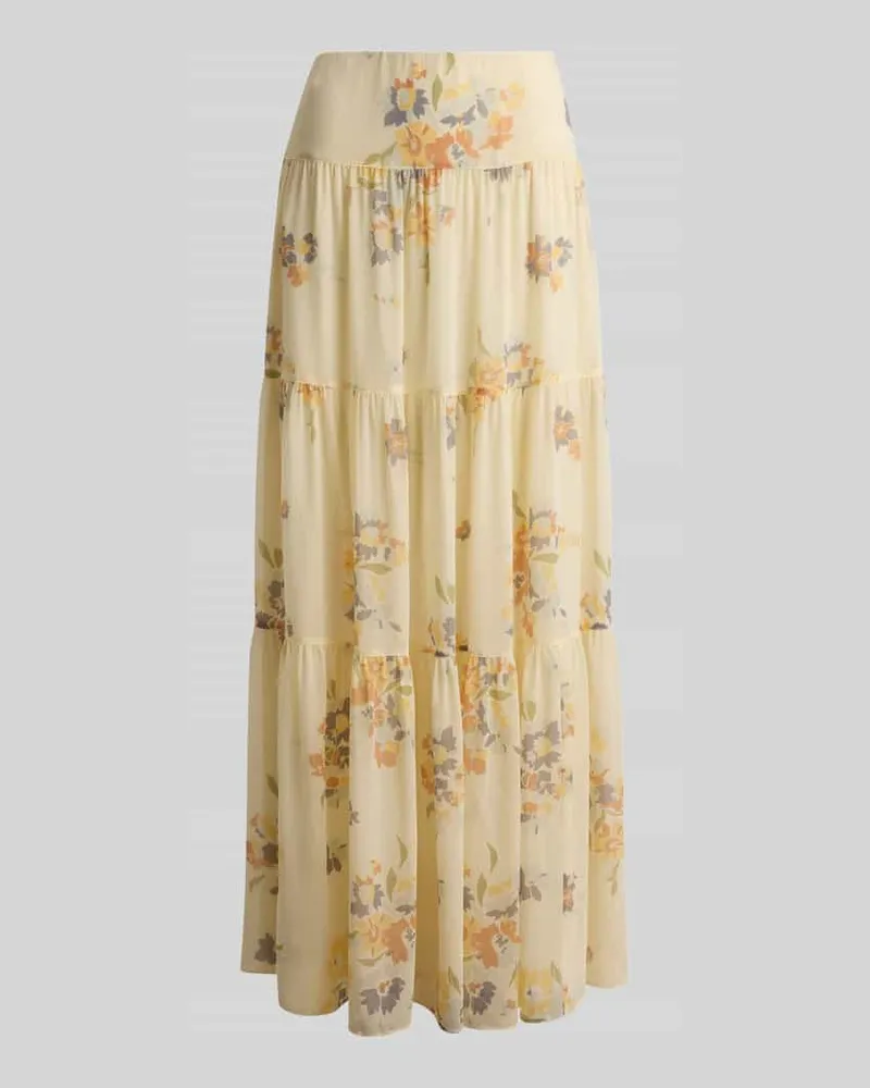 Ralph Lauren Maxi-Rock aus Chiffon Modell 'PAULINDA MAX Sand