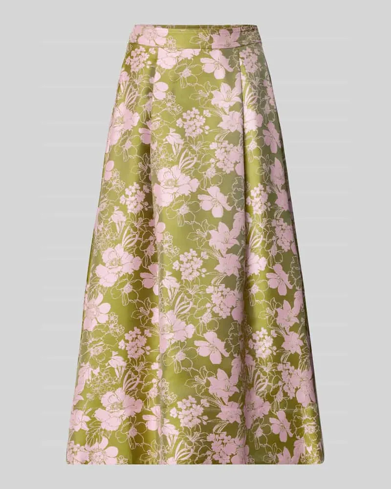 JOOP! Ausgestellter Maxi-Rock mit Allover-Muster Modell 'Sagira2 Pink