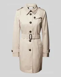 Fuchs Schmitt Trenchcoat mit Taillengürtel Sand