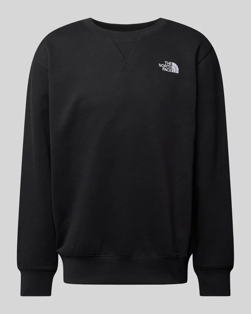 The North Face Sweatshirt mit Label-Print Modell 'AXYS Black