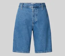 Straight Leg Jeansshorts mit Gürtelschlaufen Modell '90