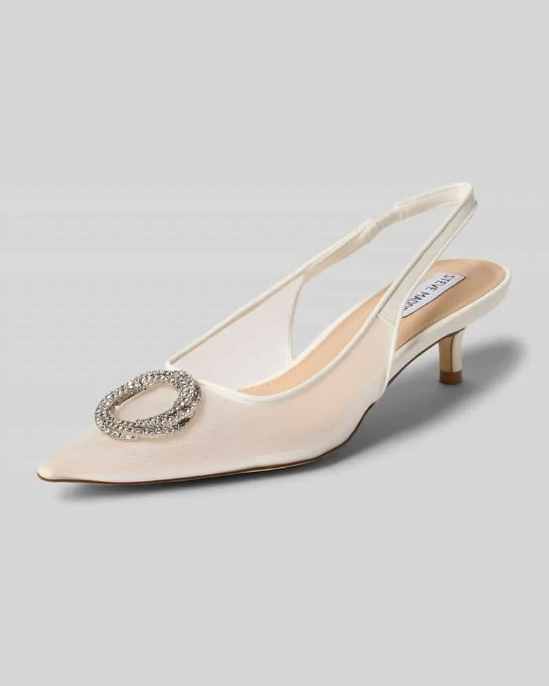 Steve Madden Brautschuhe im Slingback-Design Modell 'Kaisley Offwhite