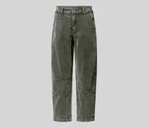 Barrel Fit Cordhose mit Eingrifftaschen