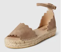 Sandalen aus Leder mit Dornschließe Modell 'LYON