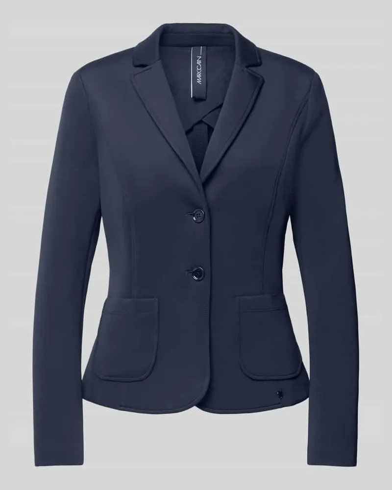 Marc Cain Blazer mit Reverskragen Marine