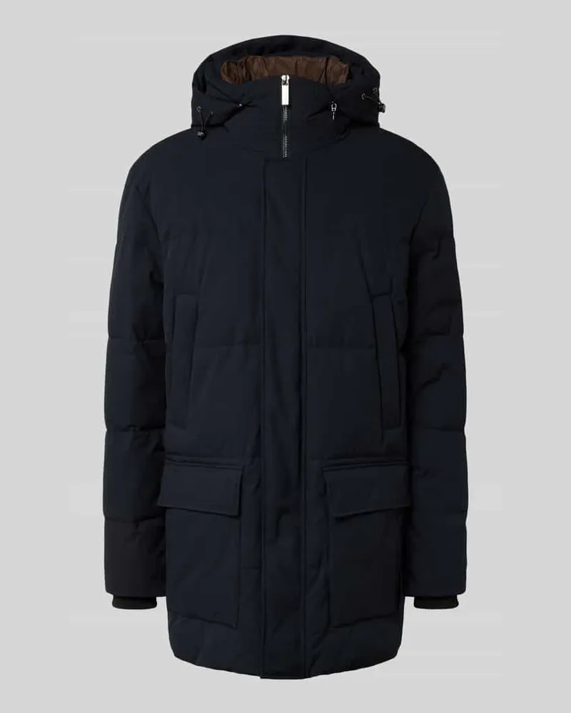 Bugatti Parka mit Kapuze Marine