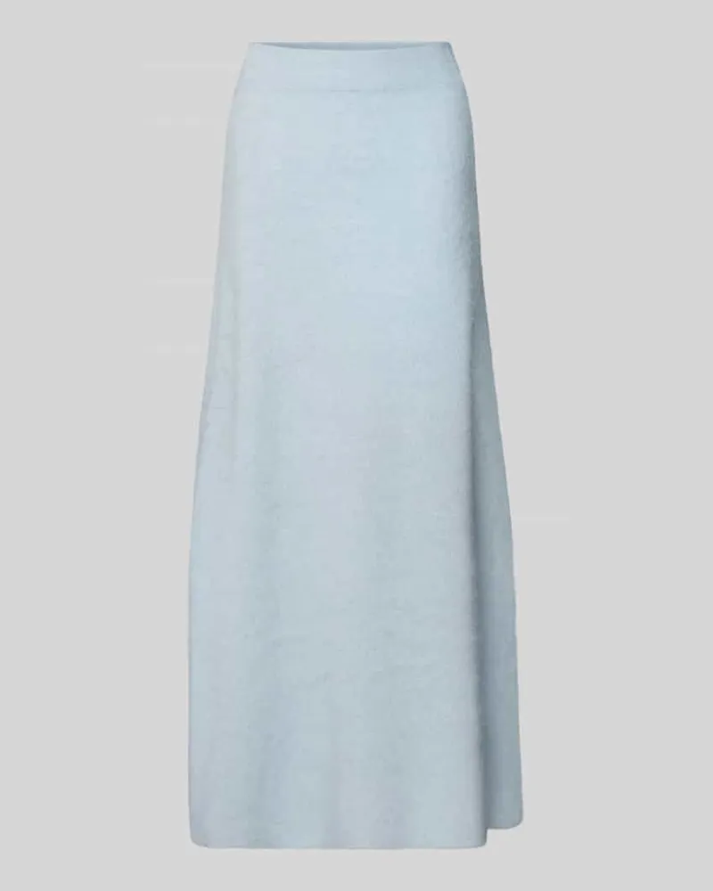 HUGO BOSS Maxi-Rock mit Woll-Anteil Modell 'FICI Hellblau