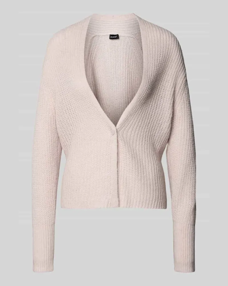 JOOP! Regular Fit Cardigan mit Alpaka-Woll-Anteil Modell 'Kanna Hellrosa
