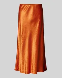 Max Mara Midirock in schimmerndem Design Modell 'ALESSIO Orange