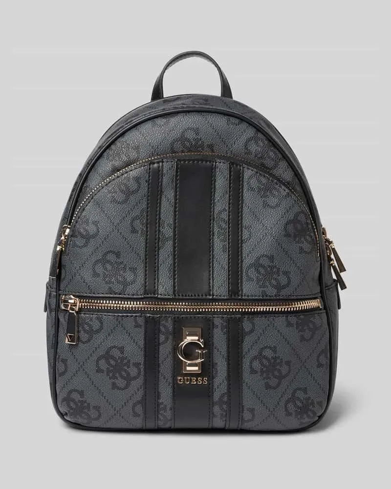 Guess Rucksack im Logo-Design Modell 'ERENIA Anthrazit