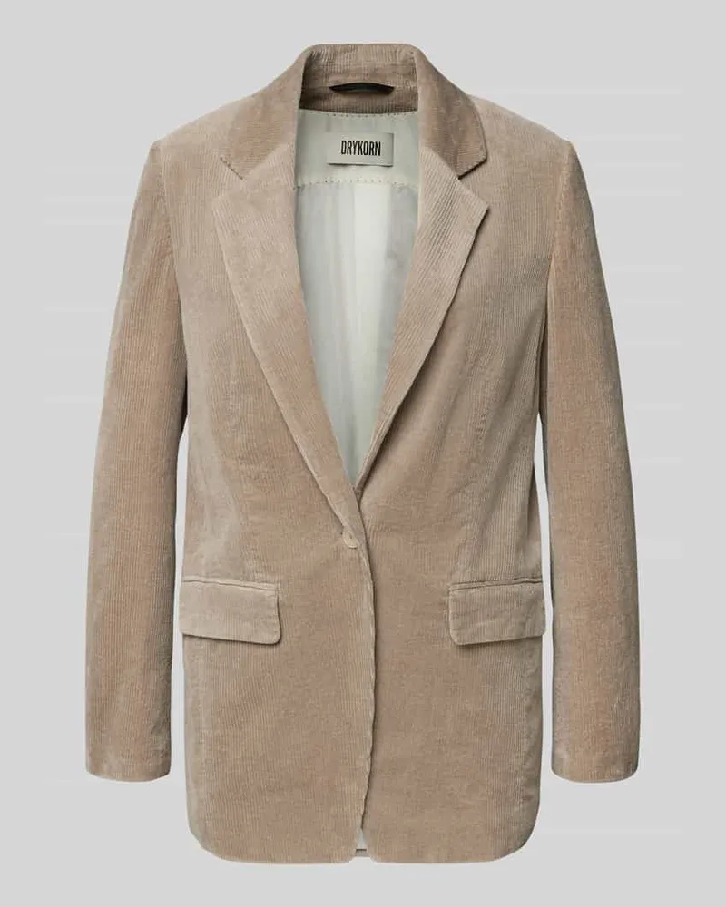 Drykorn Blazer mit Reverskragen Sand