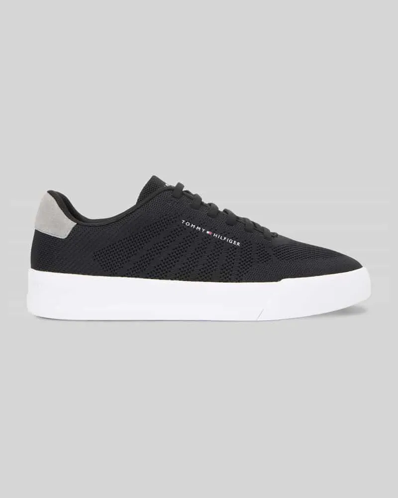 Tommy Hilfiger Sneaker mit Logo Detail Black