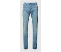 Slim Fit Jeans im 5-Pocket-Design Modell "BLEECKER