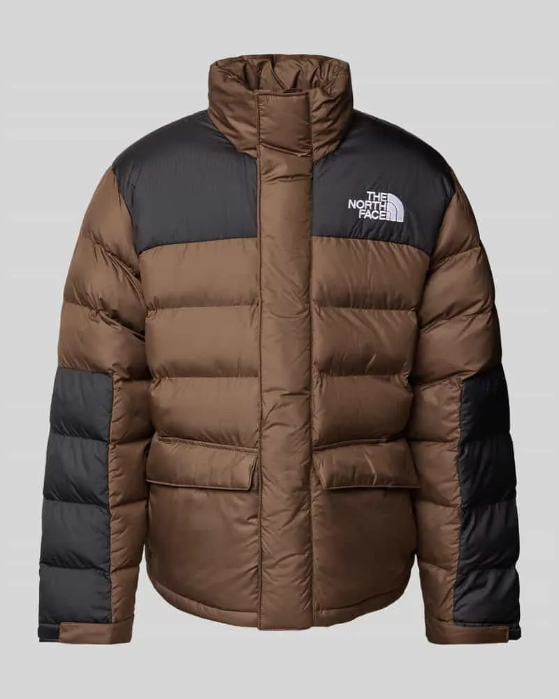 The North Face Steppjacke mit Stehkragen Modell 'LIMBARA Dunkelbraun