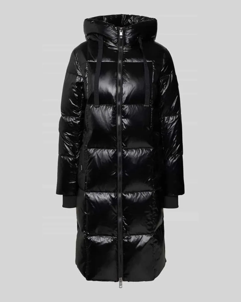 Mos Mosh Steppmantel mit Stehkragen Modell 'NOVA Black