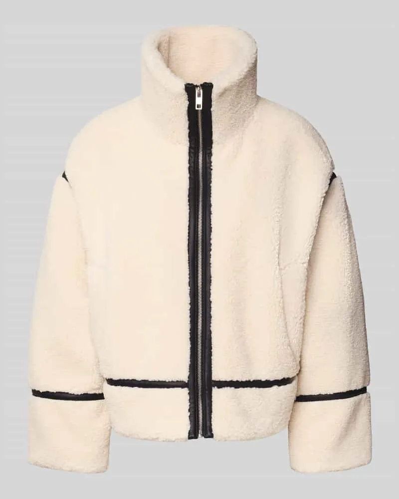 JAKE*S Jacke mit Stehkragen Ecru