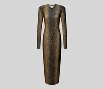 Maxikleid mit V-Ausschnitt