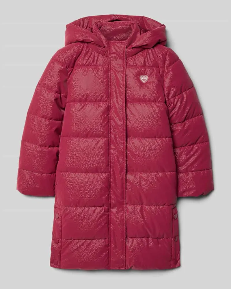 Guess Steppjacke mit Kapuze Bordeaux