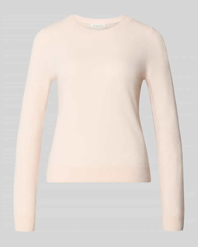 Christian Berg Slim Fit Strickpullover aus reinem Kaschmir Hellrosa