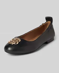 HUGO BOSS Ballerinas mit Label-Applikation Modell 'Dasy Black