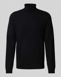 McNeal Strickpullover mit Rollkragen Black