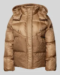 HUGO BOSS Steppjacke mit Kapuze Modell 'Pollimo Camel