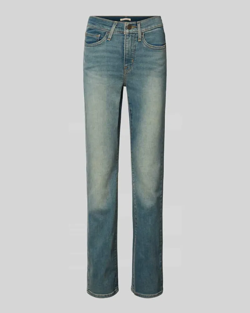Levi's Bootcut-Jeans aus Baumwoll-Mix Modell '315 Blau