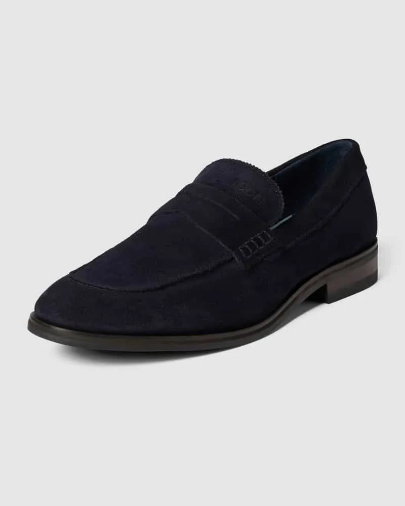 JOOP! Penny-Loafer mit Label-Details Marine