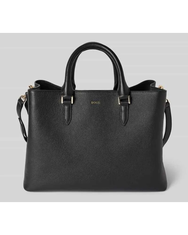 HUGO BOSS Handtasche mit Label-Details Modell 'Alyce Black