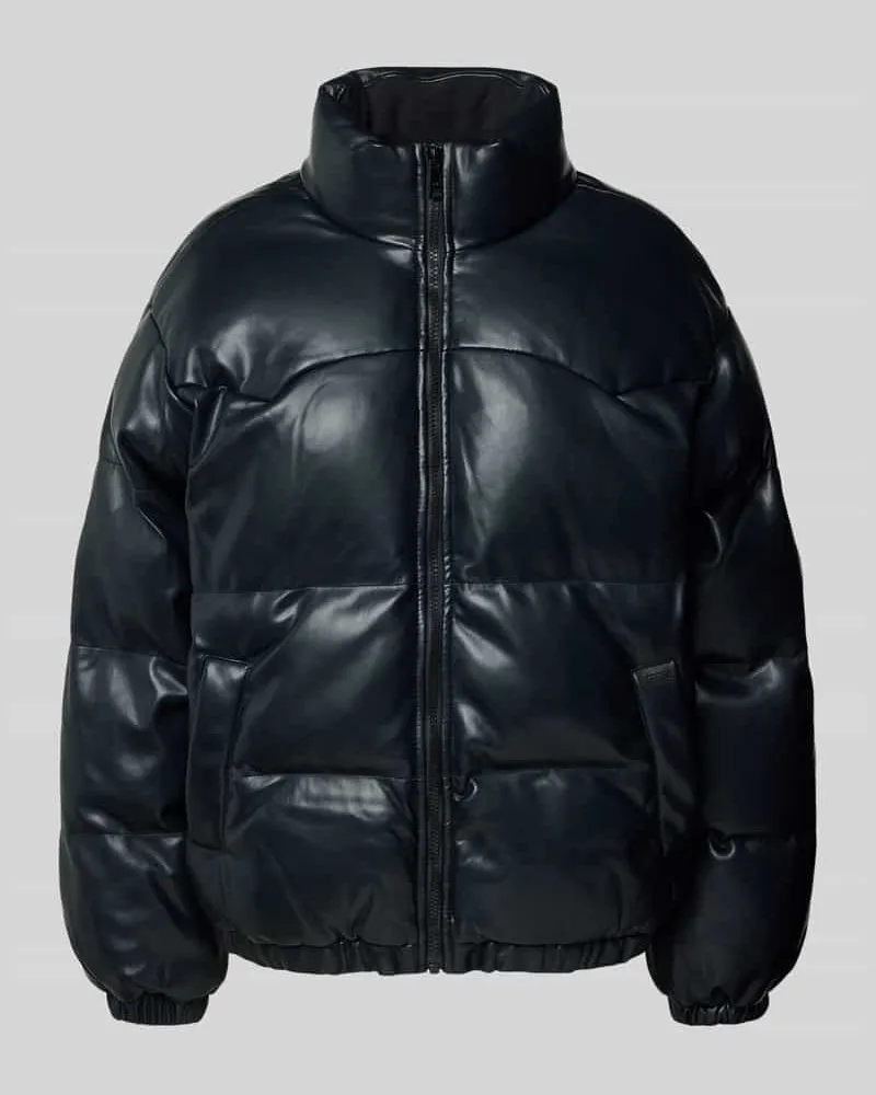 Levi's Steppjacke mit Stehkragen Modell 'NOE WESTERN PUFFER Black
