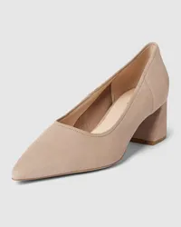 Högl Pumps im unifarbenen Design Taupe