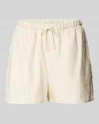 Tommy Hilfiger Flared Leinenshorts mit elastischem Bund Modell 'PULL ON Sand