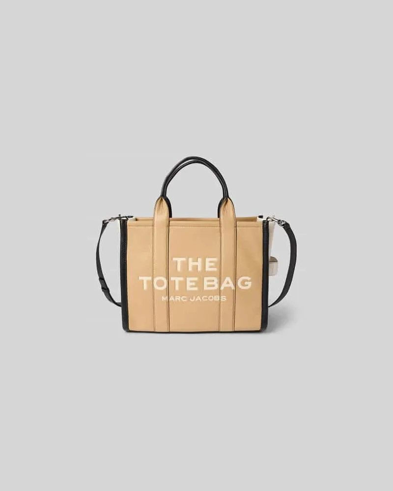 Marc Jacobs Tote Bag mit Logo-Print Camel