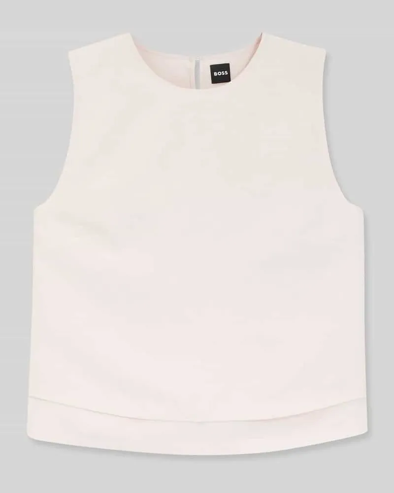 HUGO BOSS Blusentop mit offenem Rücken Modell 'BLINY Rose