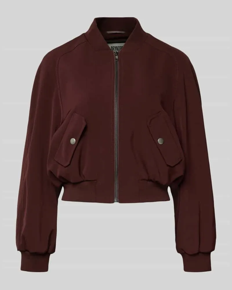 Drykorn Blazer mit Reißverschluss Modell 'MARHAM Bordeaux