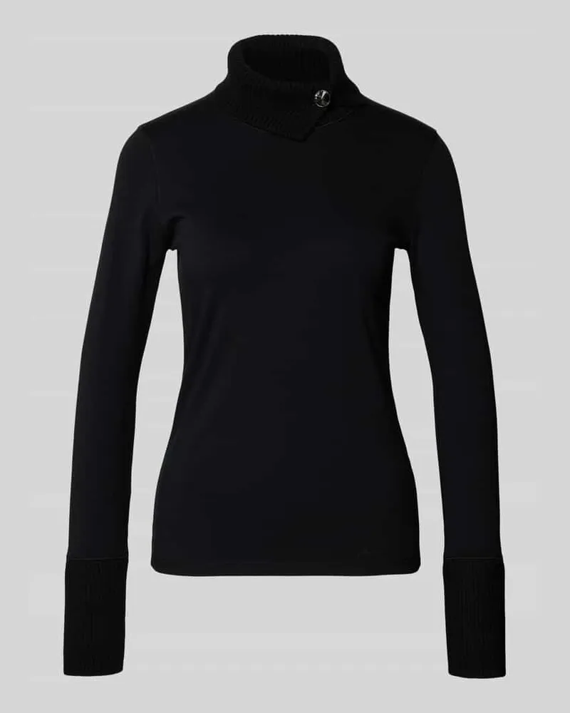 Marc Cain Longsleeve mit Rollkragen Black