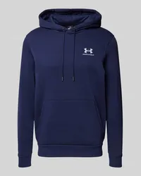 Under Armour Hoodie mit Label-Stitching Marine