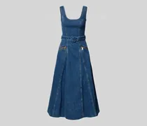 Mini-Jeanskleid aus Baumwoll-Mix