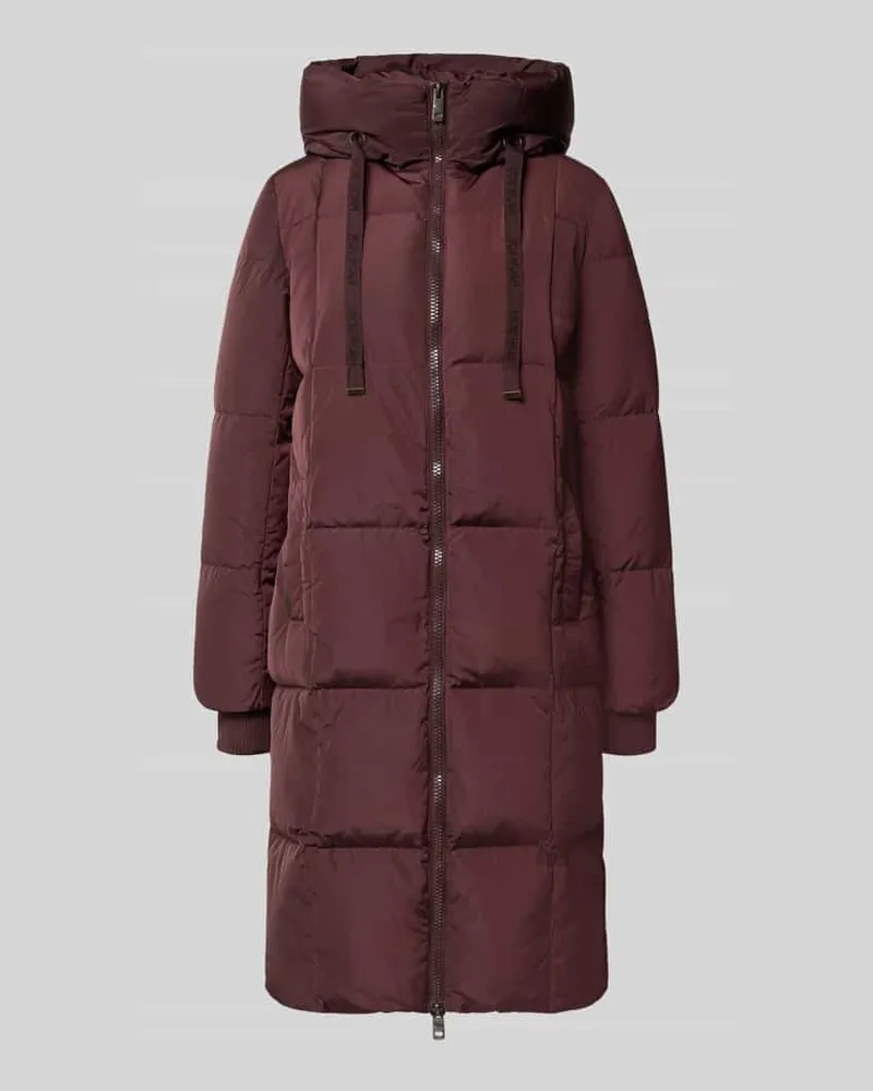 Mos Mosh Daunenmantel mit Kapuze Modell 'Nova Bordeaux