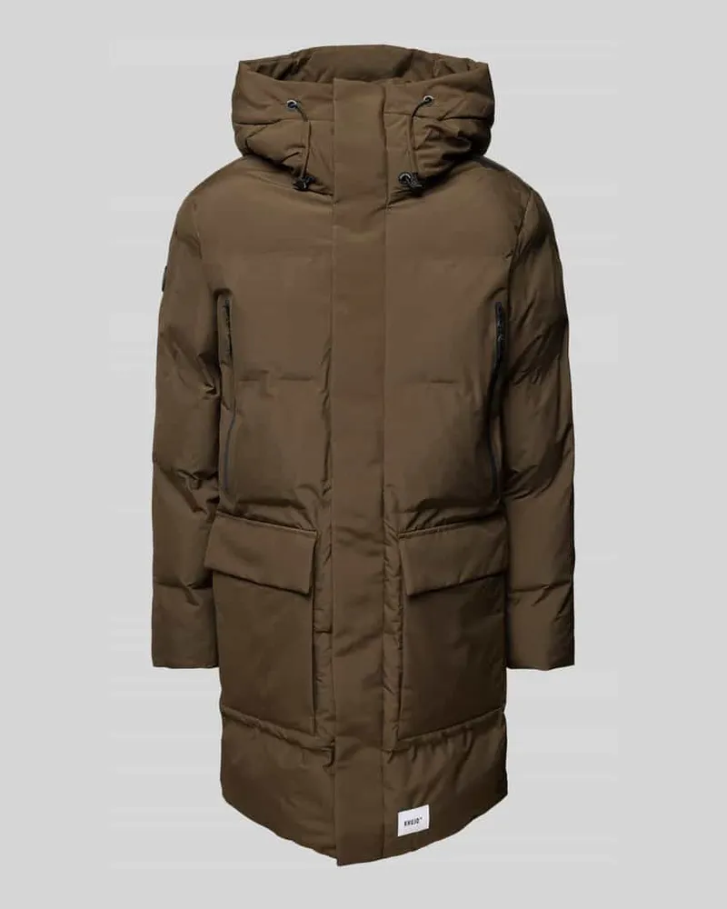 khujo Parka mit Kapuze Modell 'Hant Gruen
