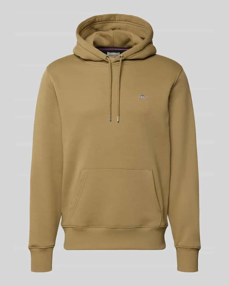 Gant Regular Fit Hoodie aus Baumwoll-Mix Hazel