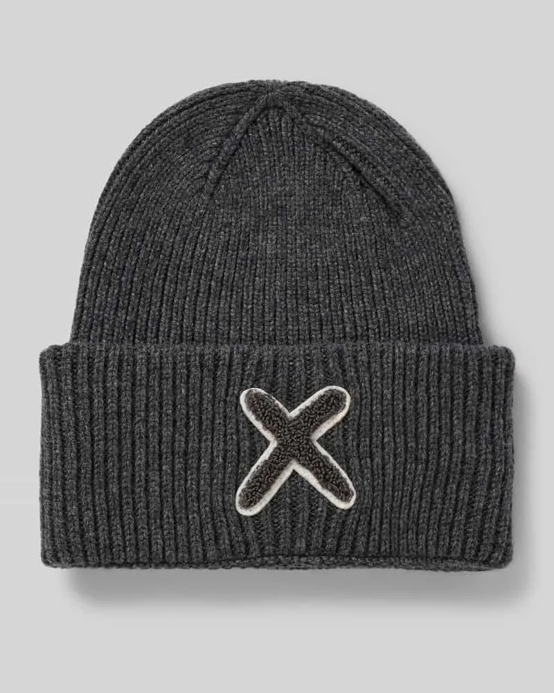 UNIO Beanie mit Kaschmir-Anteil Anthrazit