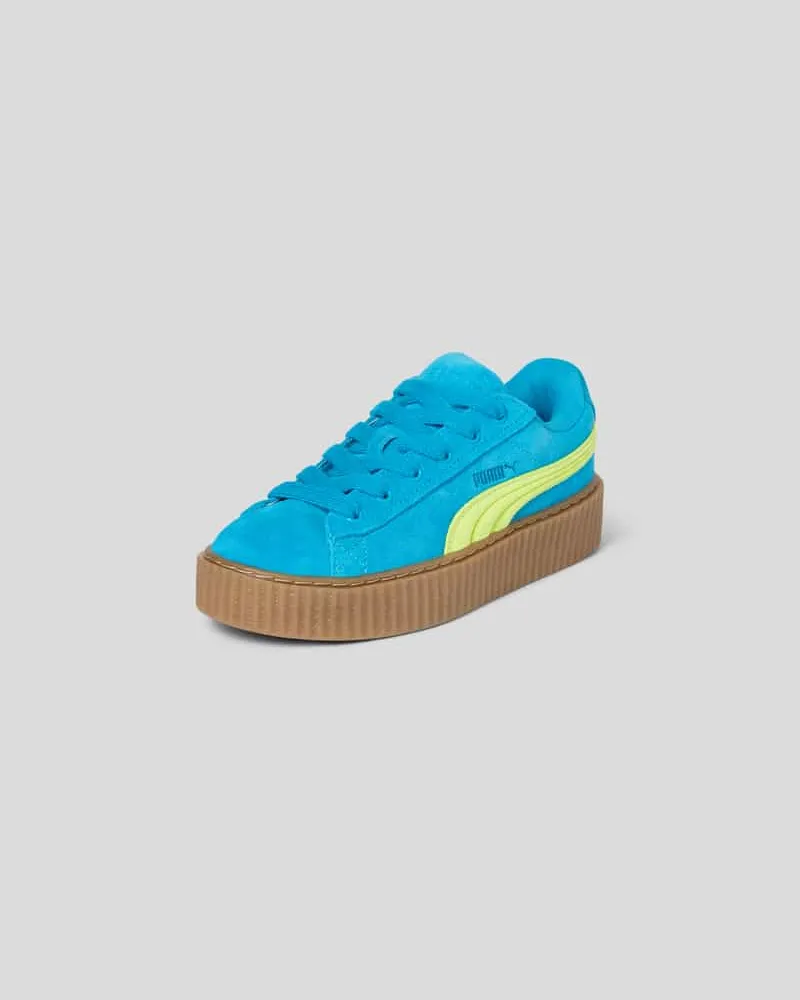 Puma Sneaker aus echtem Leder Blau