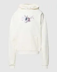 Mister Tee Oversized Hoodie mit Motiv-Print Modell 'VIVE LE LIBERTÉ Offwhite