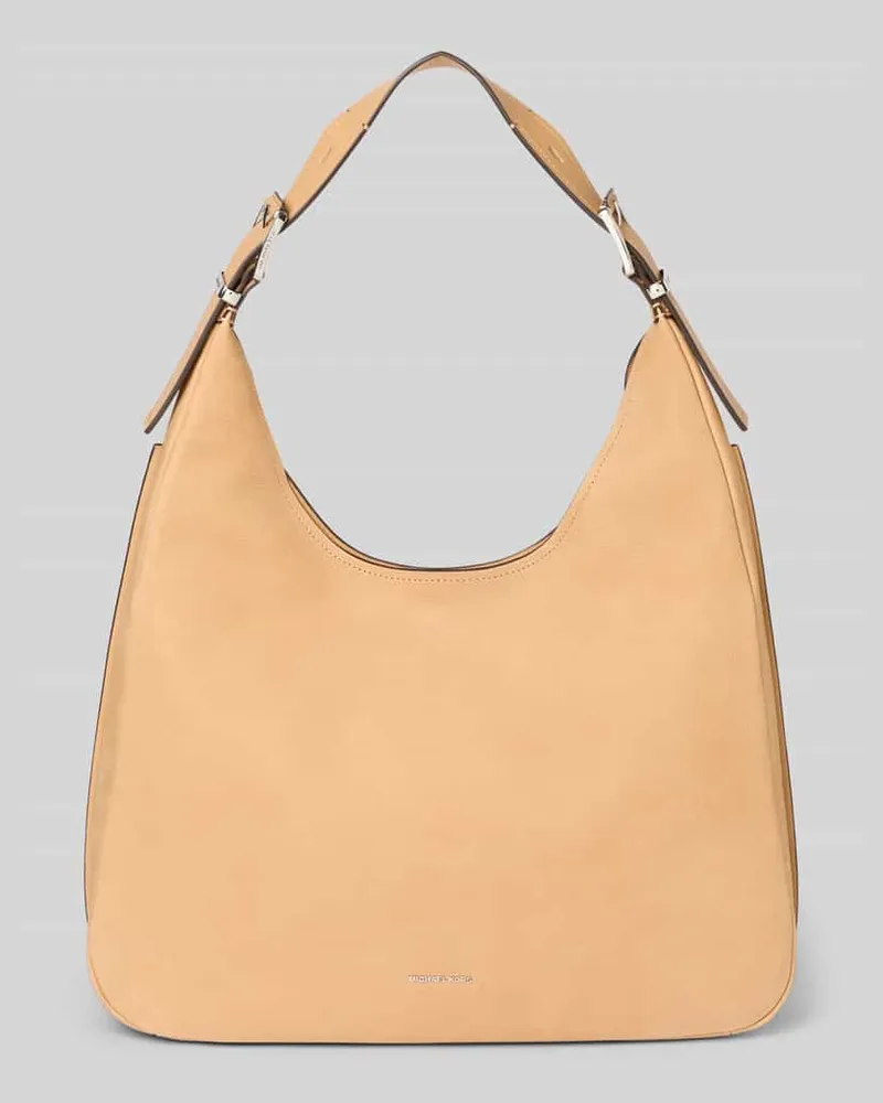 Michael Kors Hobo Bag mit Label-Detail Modell 'NOLITA Hellbraun